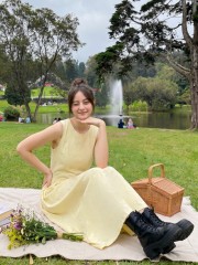 PG Maxi Poplin Dress
