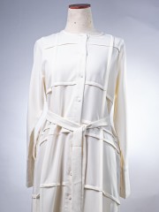 WW Gridlines Maxi Shirt Dress