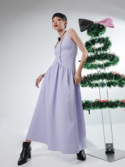 PT Aline Combi Jacquard Maxi Dress