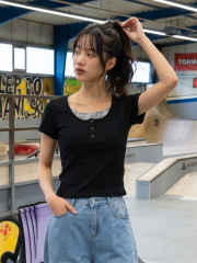 JR NRC Checkered Sheer Inner Layer Tee