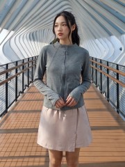 JR NRC Collarless Zip Up Jacket
