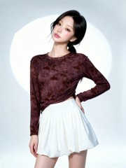 JR Bamboo Suede Print Tee