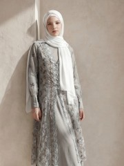 ELITE Tafetta Embroidery Layers Gamis
