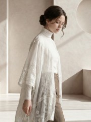 EID Sheer Embroidery Outer