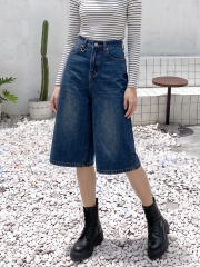 PG Dark Denim Washed Jorts