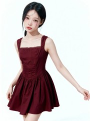 Kimberly Square Neck Corset Dress