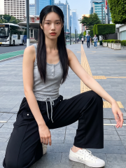 JR NRC Waist Tone Jersey Pants