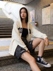 JR NRC YOLO Zip Up Hoodie Sweater