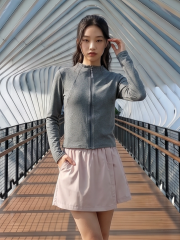JR NRC Collarless Zip Up Jacket