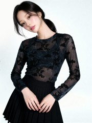 Winter Pleats Balloon Skirt