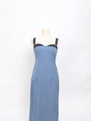 SMARTEN Corset Midi Dress