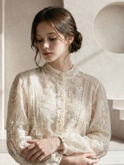 EID ELITE Taffeta Embroidery Top