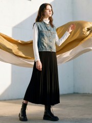 EID Arora Pocket Zip Denim Vest