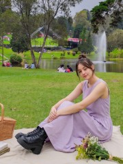 PG Maxi Poplin Dress