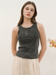 SEA CORE Washed Race Back Tee