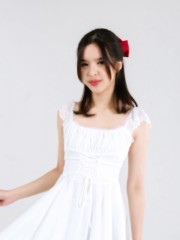 ELITE CNY Corset Tied Mini Dress
