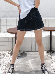 White Inner Seen Skort