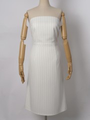 SMARTEN STRIPES TUBE DRESS