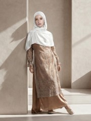 ELITE Aulia Pull Up Sleeves Embroidery Gamis