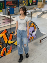 JR NRC Checkered Sheer Inner Layer Tee