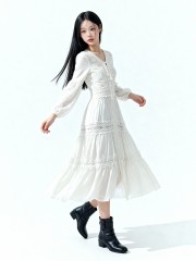 ELITE Embroidery Eyelet Valkeri Maxi Dress RO2