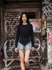 JR NRC Crew Neck Long Sleeves Tee