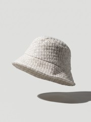 Tweed Round Hat