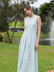 PG Maxi Poplin Dress