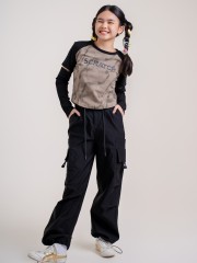 JR DITOX SCRATCH CUT OUT SLEEVES TEE