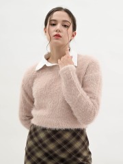 BTC Soft Fur Crop Tee