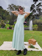 PG Maxi Poplin Dress