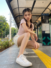 JR CORE NRC Lace Edge Casual Short