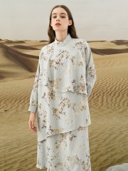 EID4 Anmar Diagonal Tiered Dress