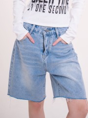 DITOX Unfinished Denim Bermuda