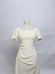 DITOX Square Neck Paddle Jersey Dress