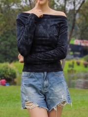 JR PG Beyoutiful Washed Black Tee