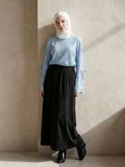 EID Lyana High Neck Full Eyelet Embroidery Top