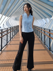NRC High Waist Flare Elastic Pants