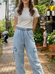 JR CORE PG Sleeves Lace Edge Tee