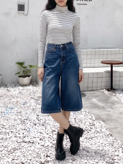 PG Dark Denim Washed Jorts