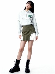 CNY Pleats Skort Combi