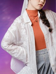 WW High Neck Long Sleeves Tee RO