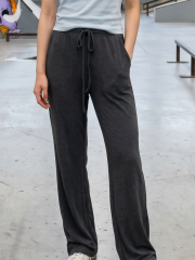 NRC Wide Leg Jersey Drawstring Pants