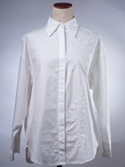 WW Flower Embroidery Shirt