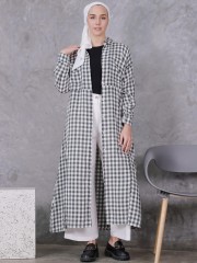 EID23 Hera Checkered Shirt Dress