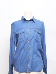 SEA Denim Washed Shirt