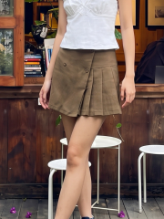 JR CORE PG Overlap Pleats Skort