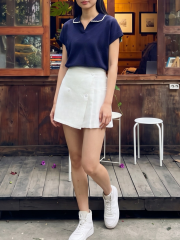 PG Golf Polo Knit Top