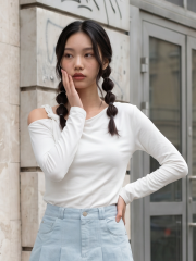 CORE NRC One Side Cold Shoulder Tee