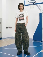 JR NRC Camo Barrel Cargo Pants